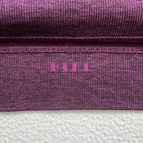 Lululemon Women Purple Aurora Black Breeze By Muscle Mesh Sleeveless Tank Top 10 - Picture 5 of 9